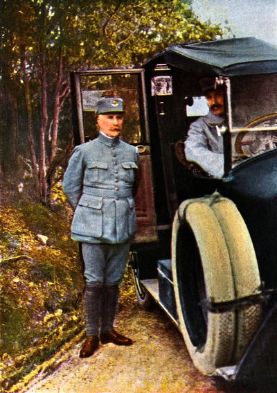 General Philippe Petain, September 1916 by Jules Gervais Courtellemont